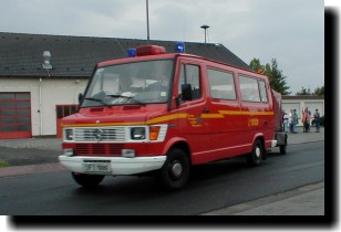 Bei der Abfahrt